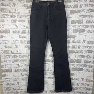 Giorgio Of Palm Beach‎ Jeans Women’s 4 Gray Denim Thick Brown Stitching Bootcut